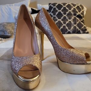 Glitter heels